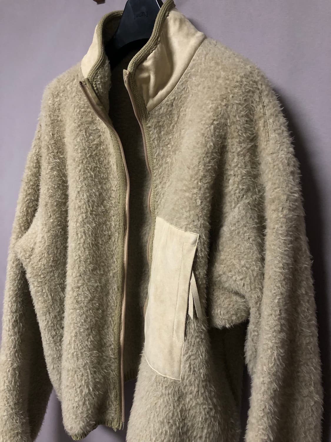 요크 3G 브리티시 퍼 니트 플리스 블루종 상품이미지5