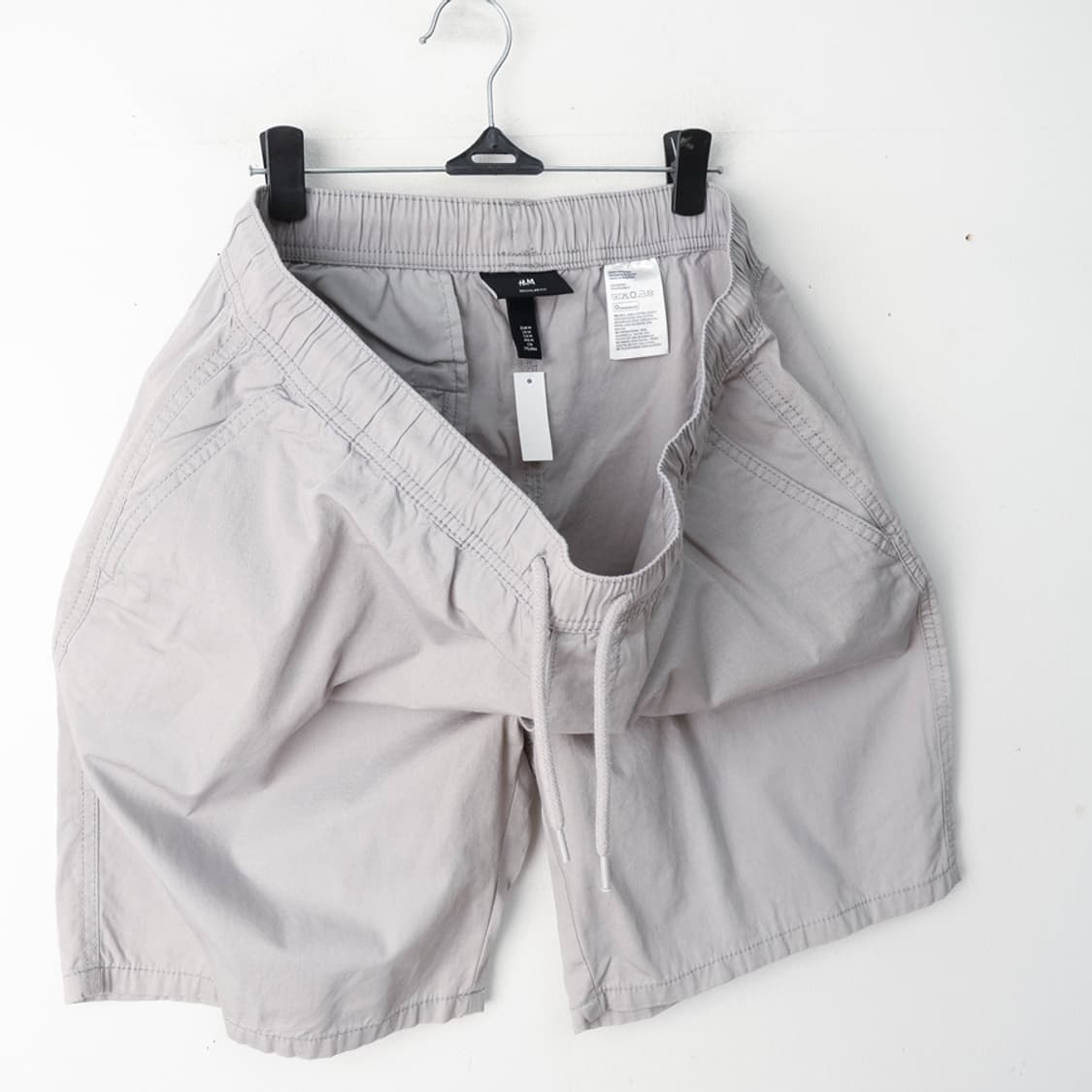 35/새상품 H&M 레귤러핏 코튼 반바지 상품이미지4