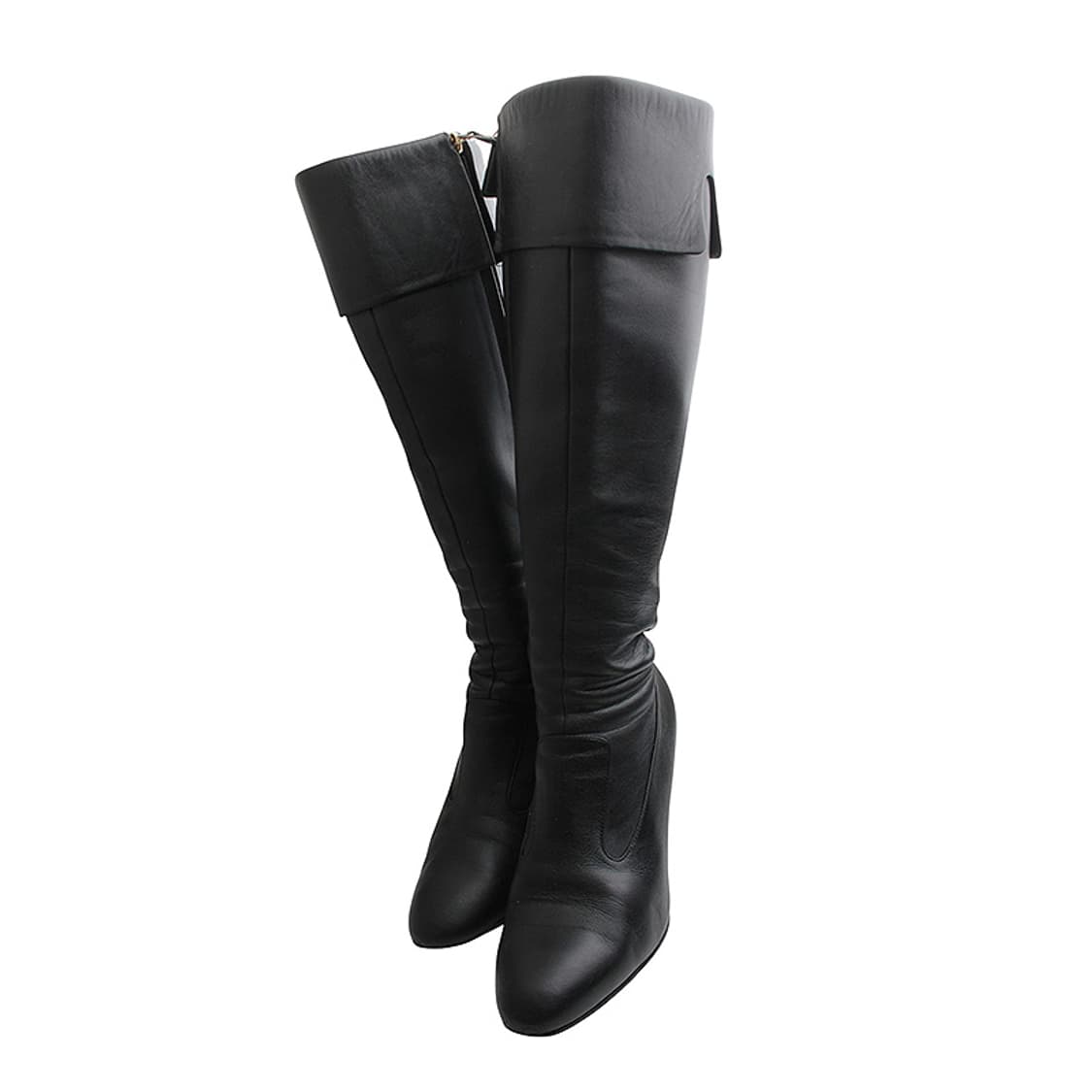 샤넬 블랙 롱부츠 36 C 상품이미지1