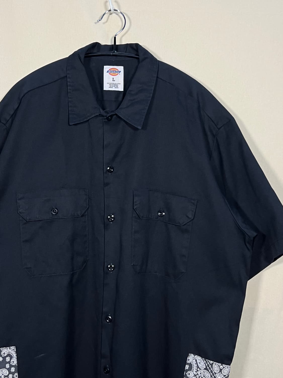 디키즈 레트로 반다나 워크 반팔 셔츠 처분  상품이미지2