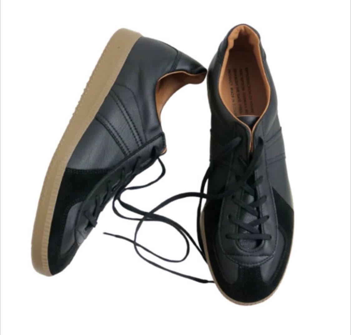 (ROF) 리프로덕션 오브 파운드 독일군 스니커즈 1700L 블랙 상품이미지1