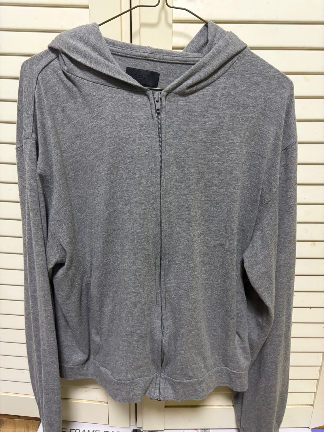 [4] 머듈 라운지 후드집업 그레이 상품이미지3