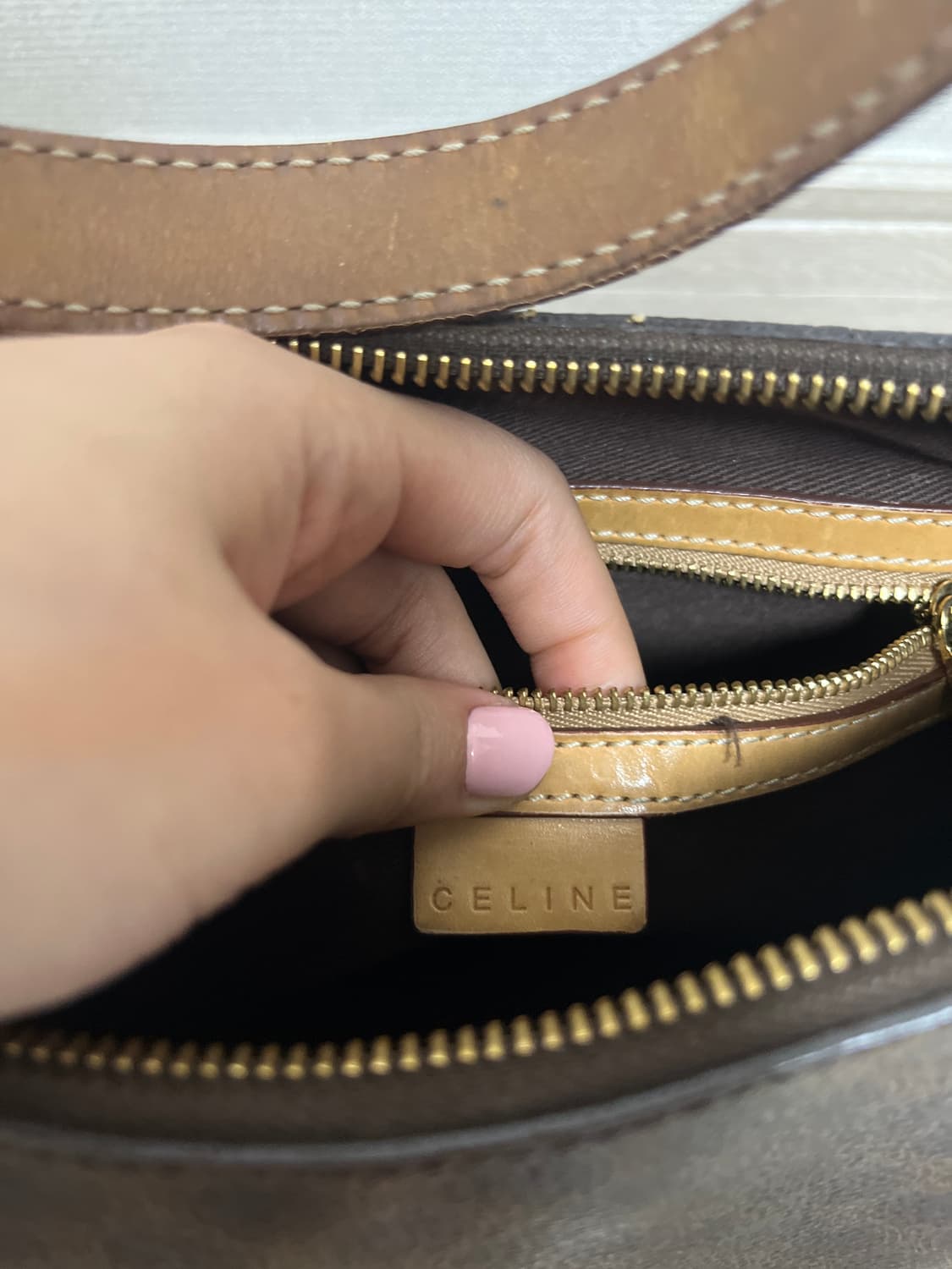 셀린느 빈티지 마카담 호보백 상품이미지5