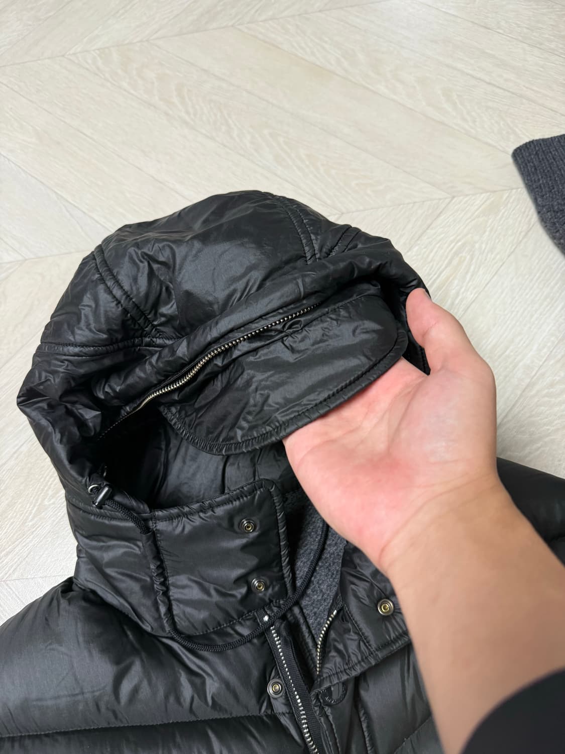 CP컴퍼니 니트패딩 상태A  상품이미지5