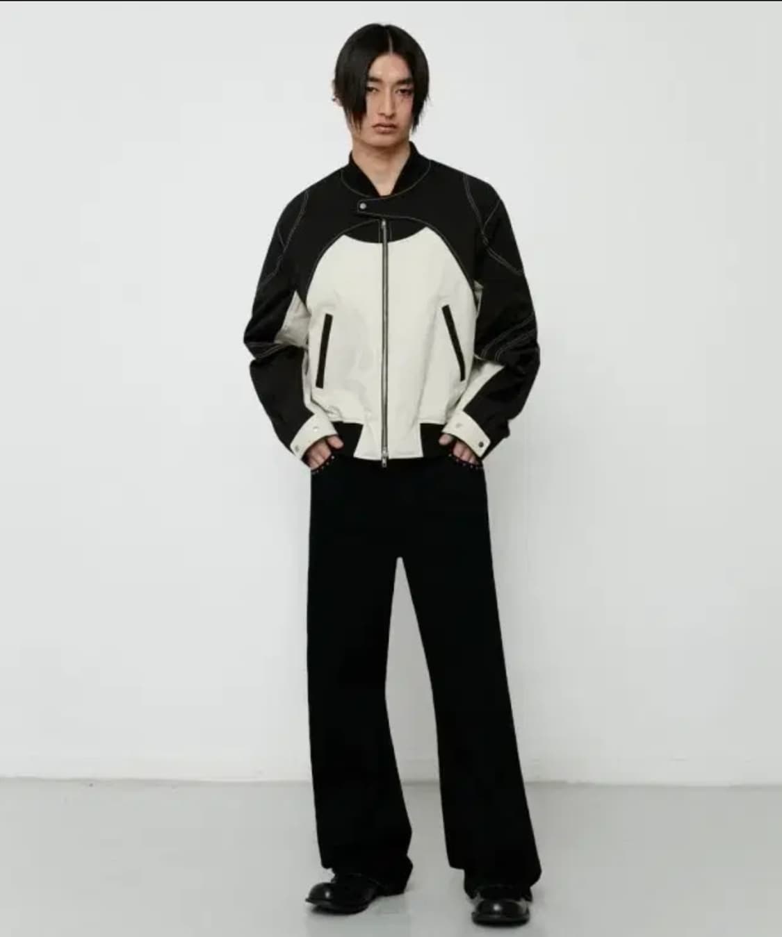 엘무드 트랙 보머 자켓 상품이미지5