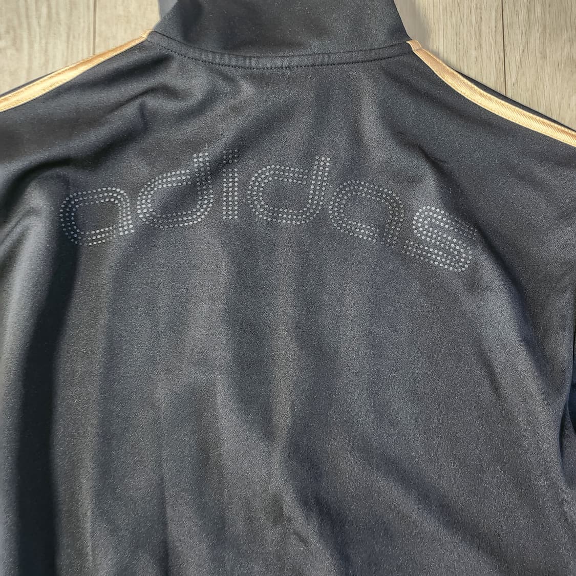 아디다스 블랙 삼선 져지 ●A급상태 ●표기 사이즈100 (90~100) 상품이미지2