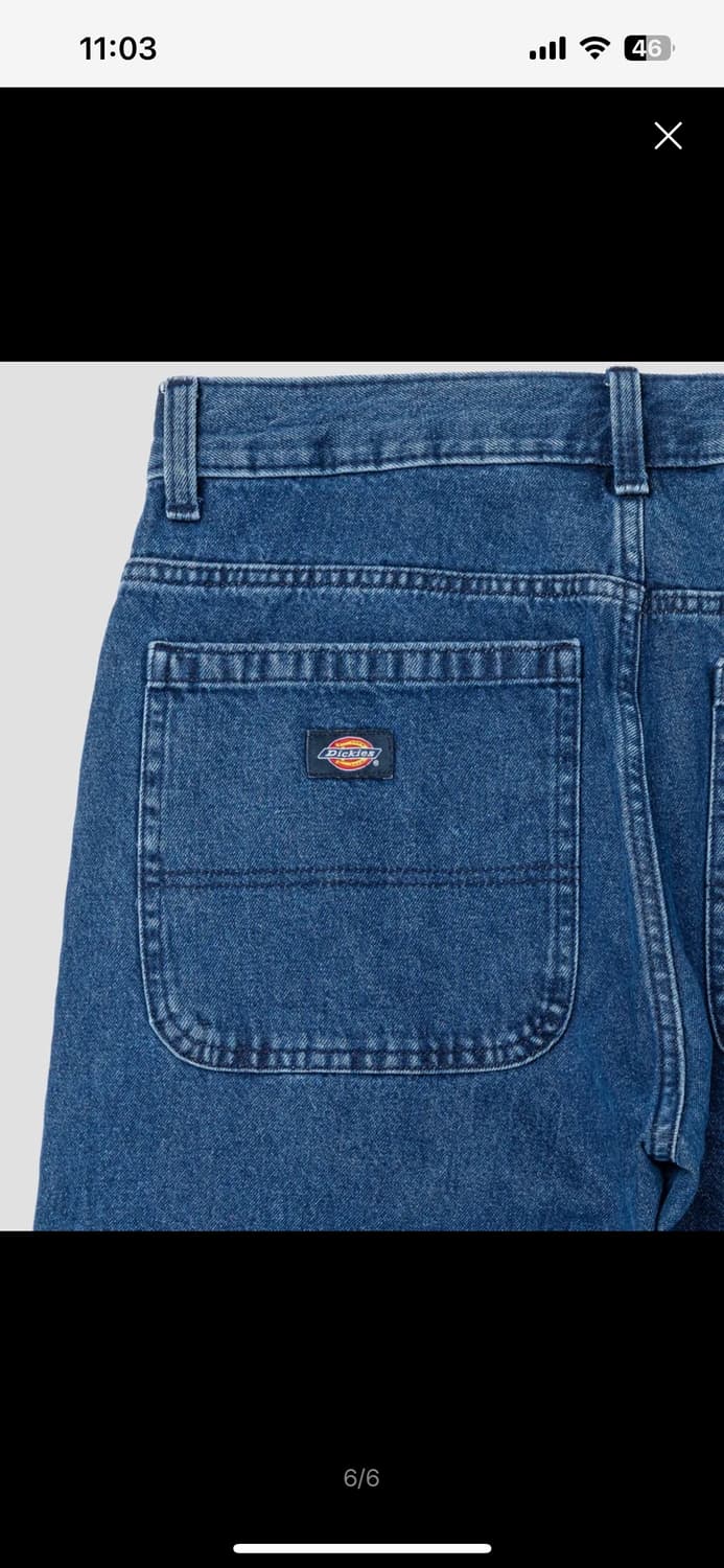 디키즈 더블니 루즈핏 데님 28 상품이미지4