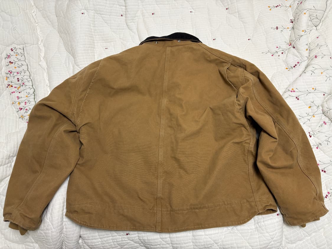 칼하트 디트로이트 빈티지자켓 후리스 안감 J164 CML 2XL(110) 상품이미지4