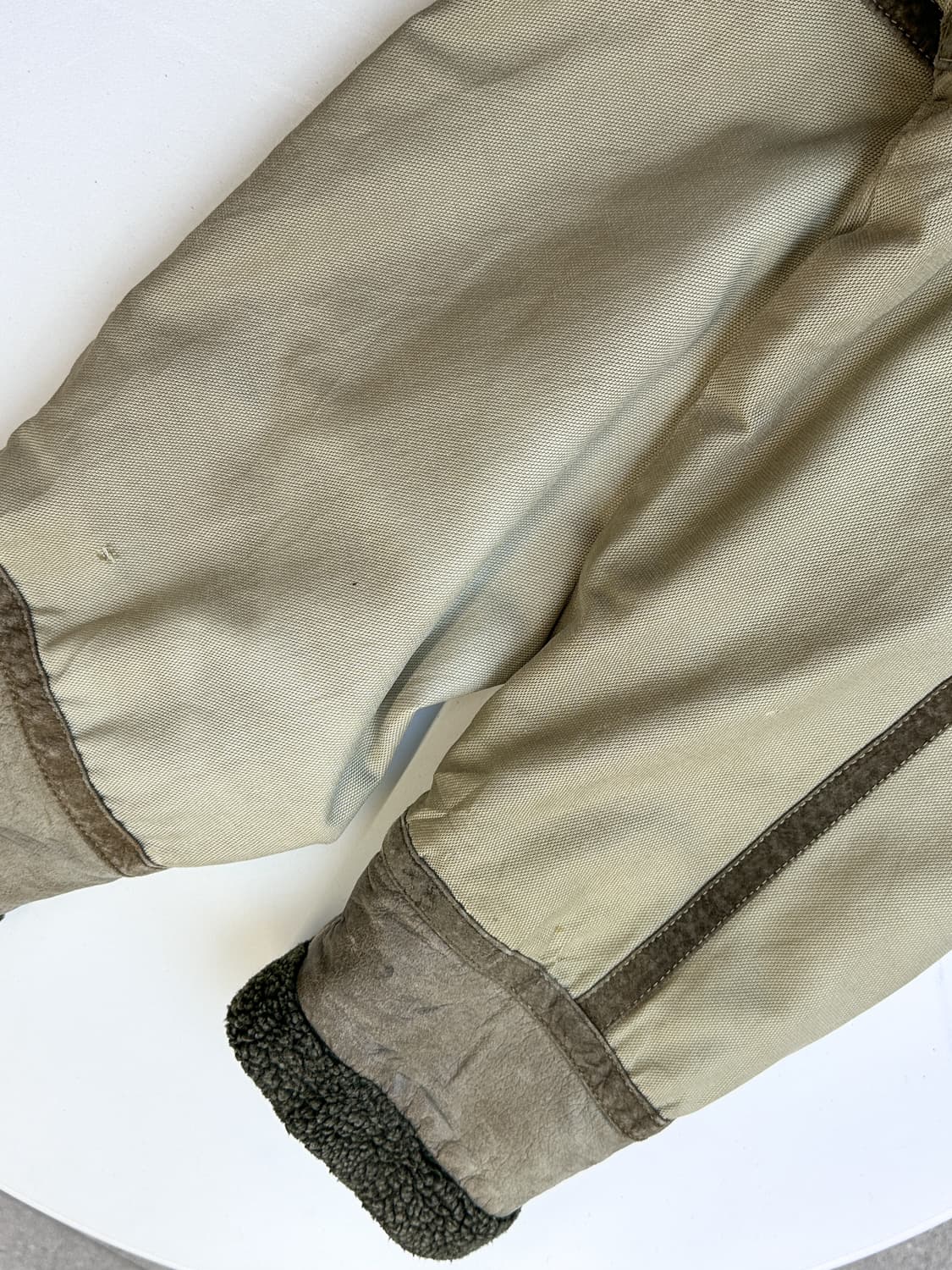 내츄럴 웨어 90’s 타입 B-3 레더 무스탕 상품이미지8