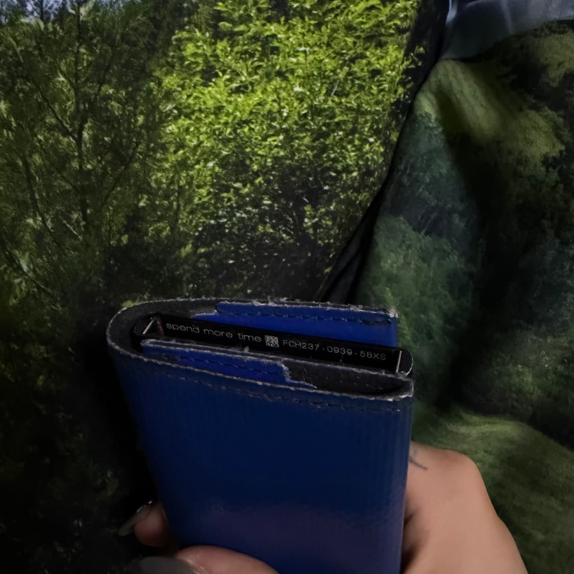 프라이탁 시크리드 SECRID 톤다운 올블루 빈티지에이징 개체 상품이미지6