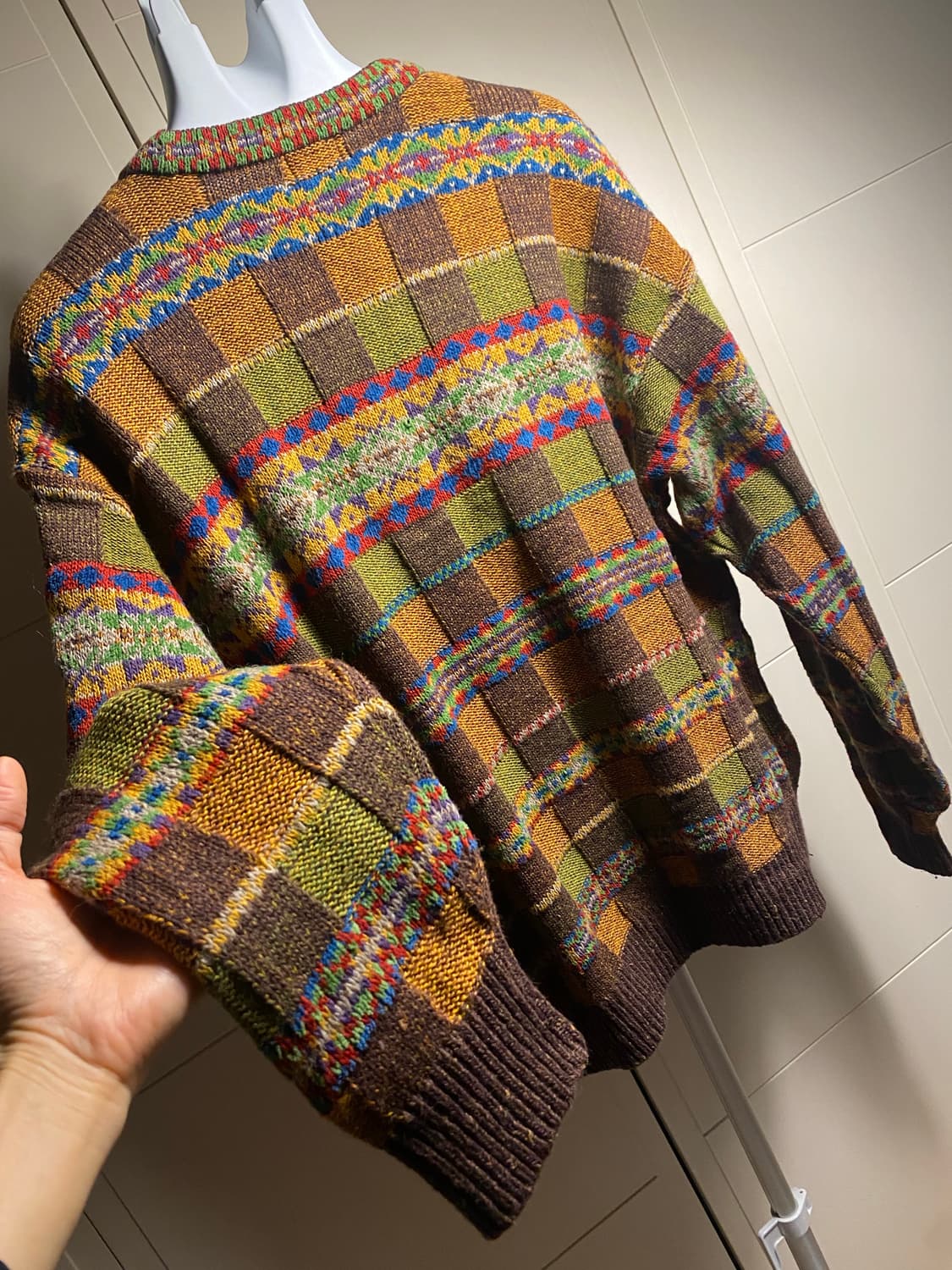 KENZO 겐조 빈티지 패턴 니트 상품이미지5