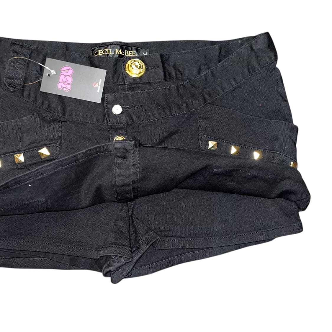 CECIL McBEE 세실맥비 스터드 스커트 펑크y2k갸루 상품이미지2