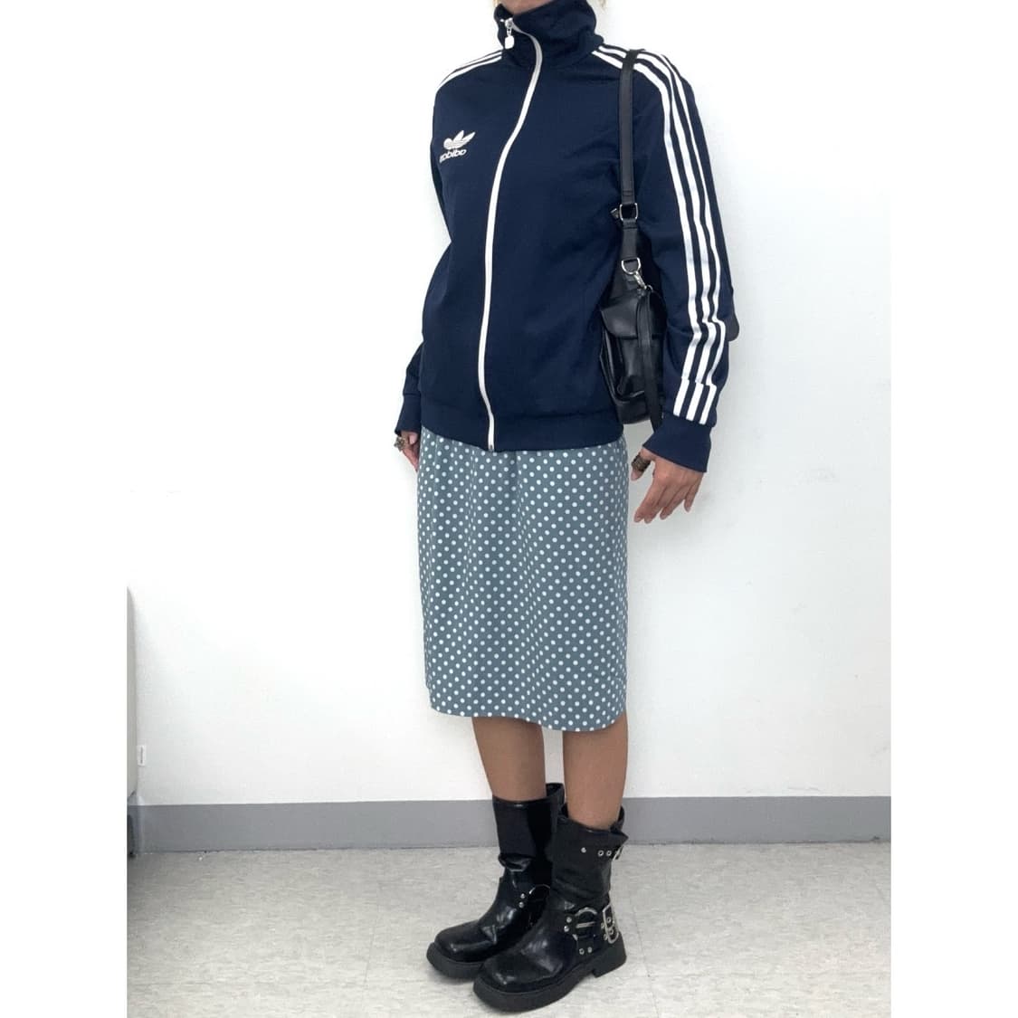 빈티지 아디다스 네이비 트랙탑 져지 상품이미지2