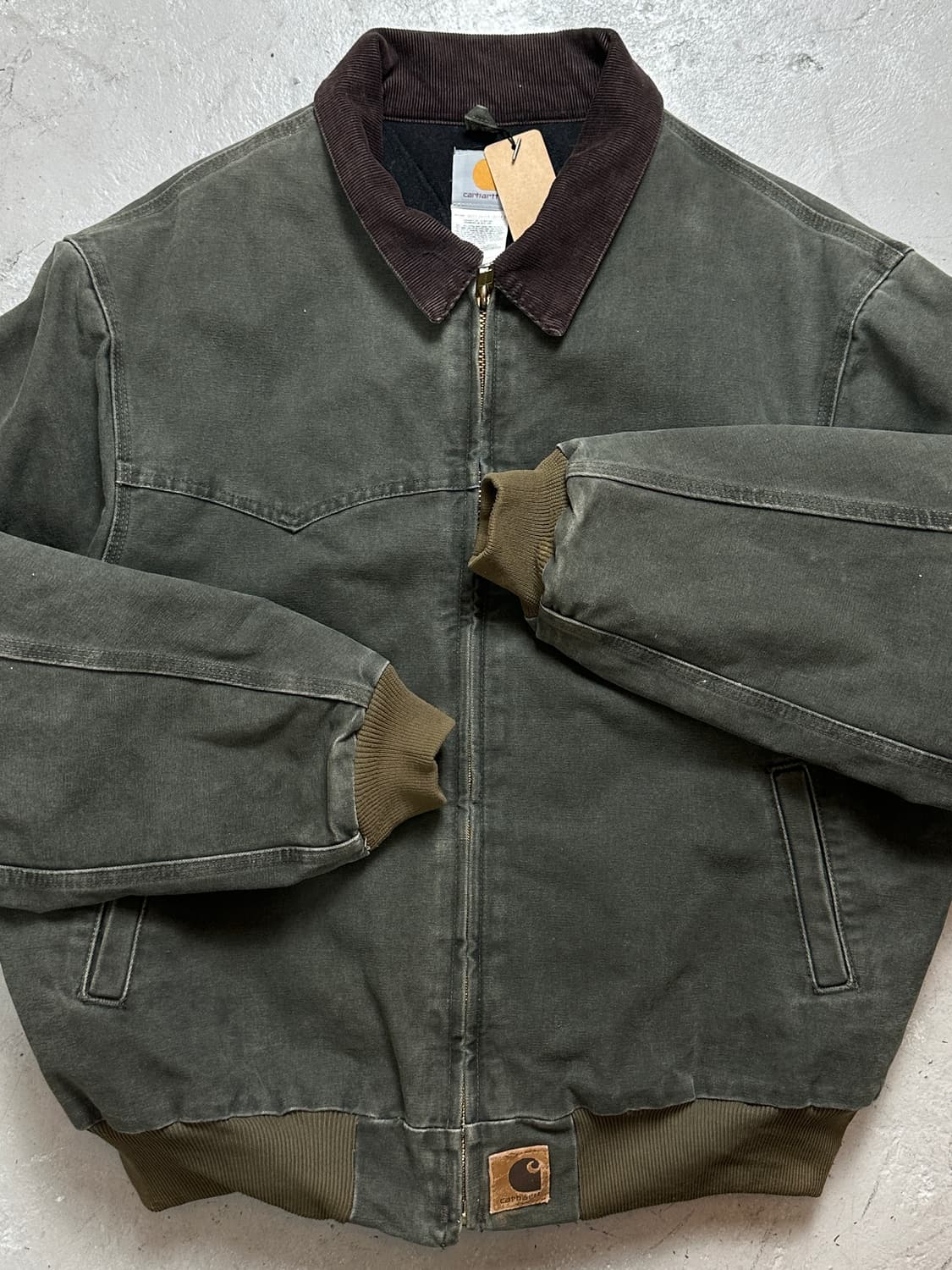 00's OG 칼하트 J14 산타페 칼하트 디트로이트 모스그린 상품이미지8