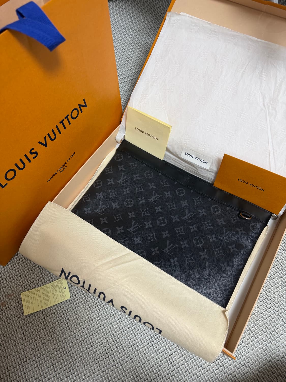 [백화점판/새상품급]루이비통 이클립스 클러치백 상품이미지1