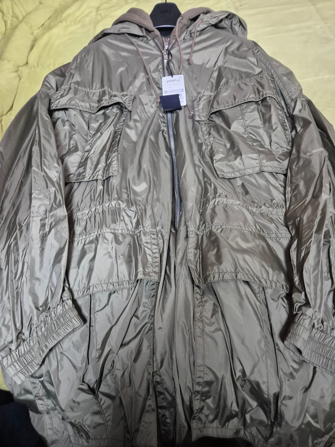 준지 17ss 컬렉션 낙하산 야상 카키 46 상품이미지9