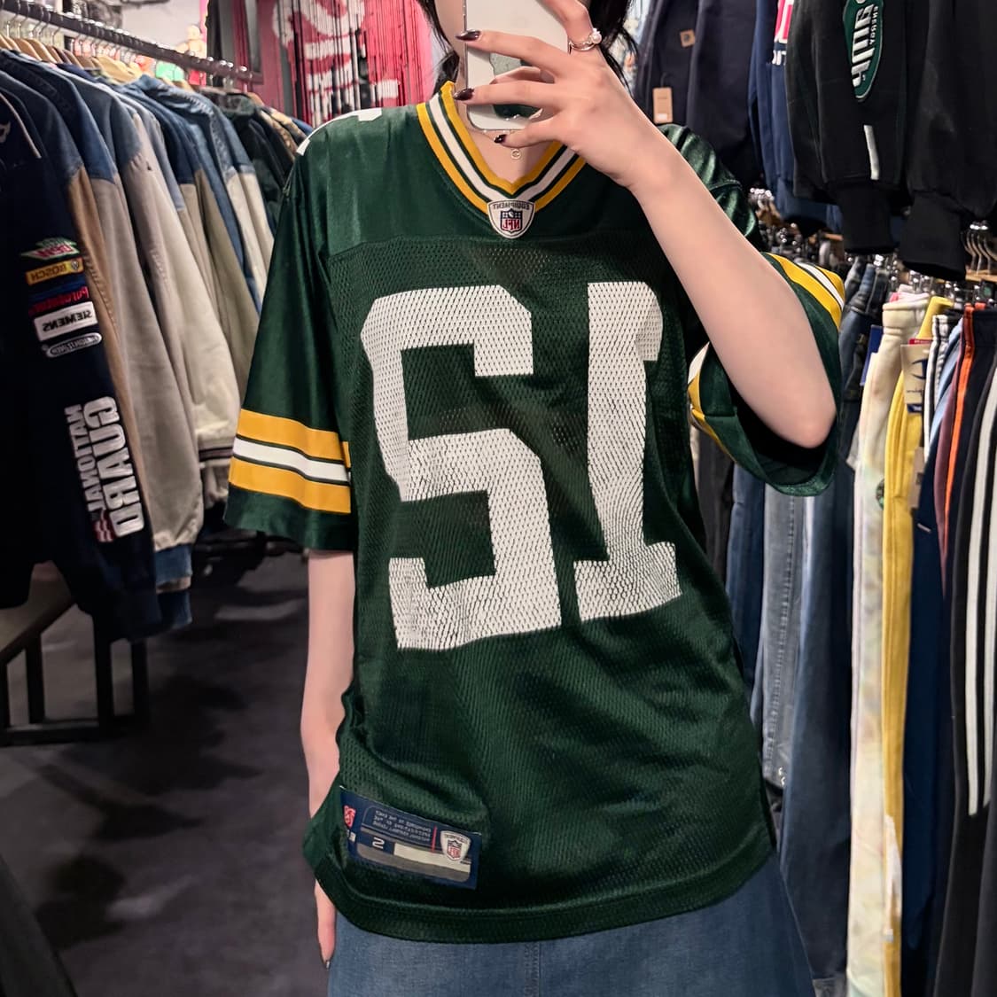 [IM]NFL X REEBOK그린베이패커스 No.12 RODGERS 그린 상품이미지4