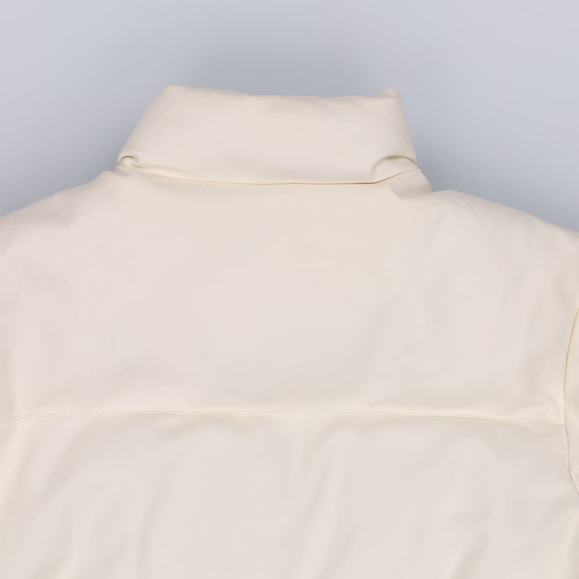 [F] 우이 여성 레더 덕다운 숏패딩 점퍼 0107H2 상품이미지3