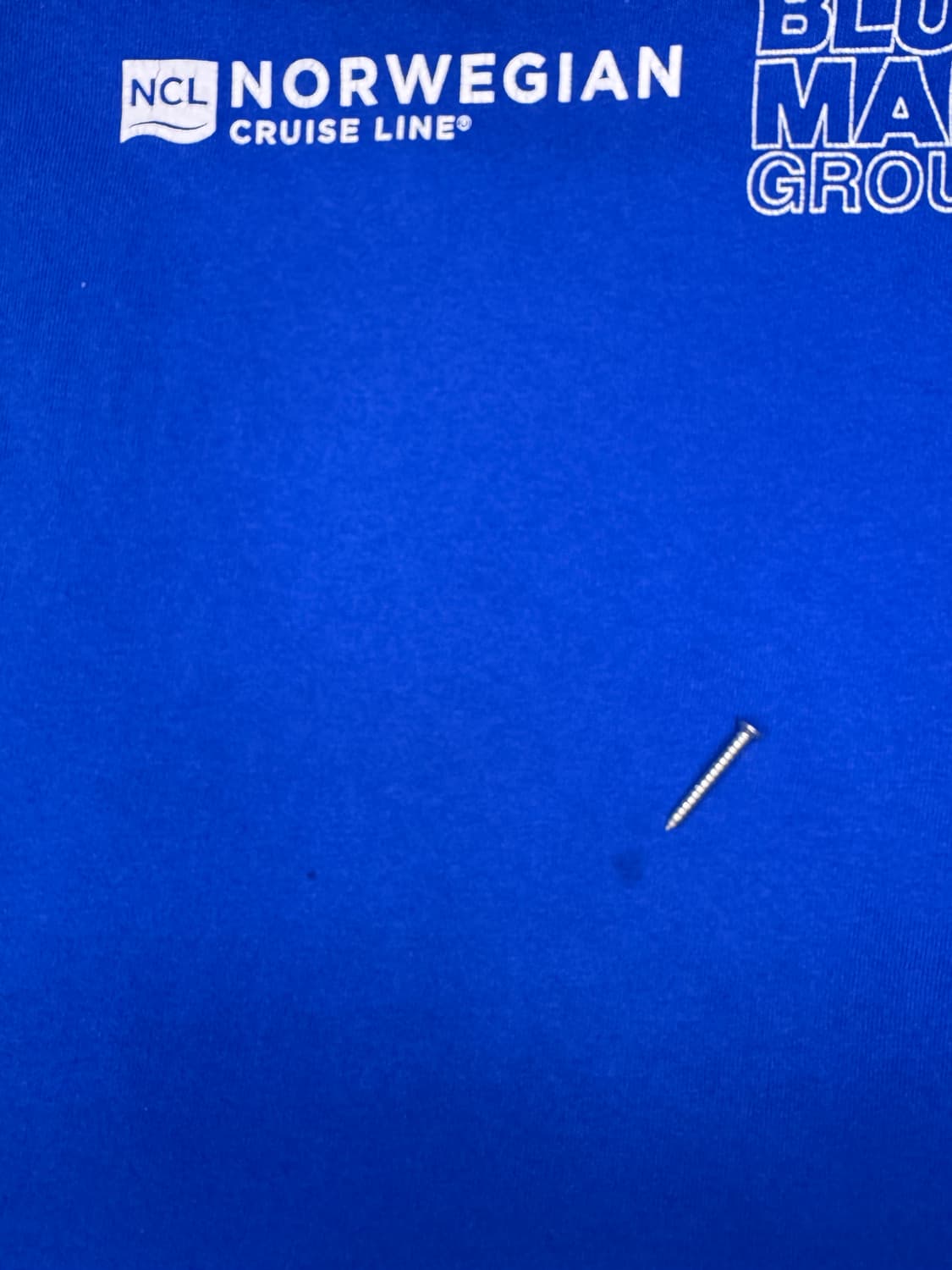 빈티지 00s 블루맨그룹 BLUE MAN GROUP 프로모션 티셔츠 L 상품이미지4