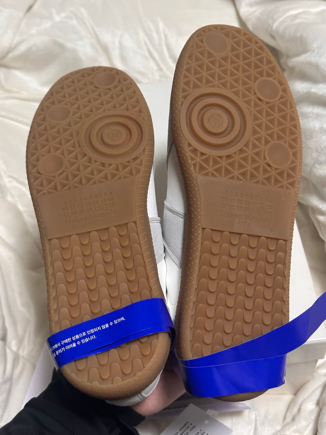 메종 마르지엘라 카프스킨 레플리카 스니커즈(독일군) 상품이미지6