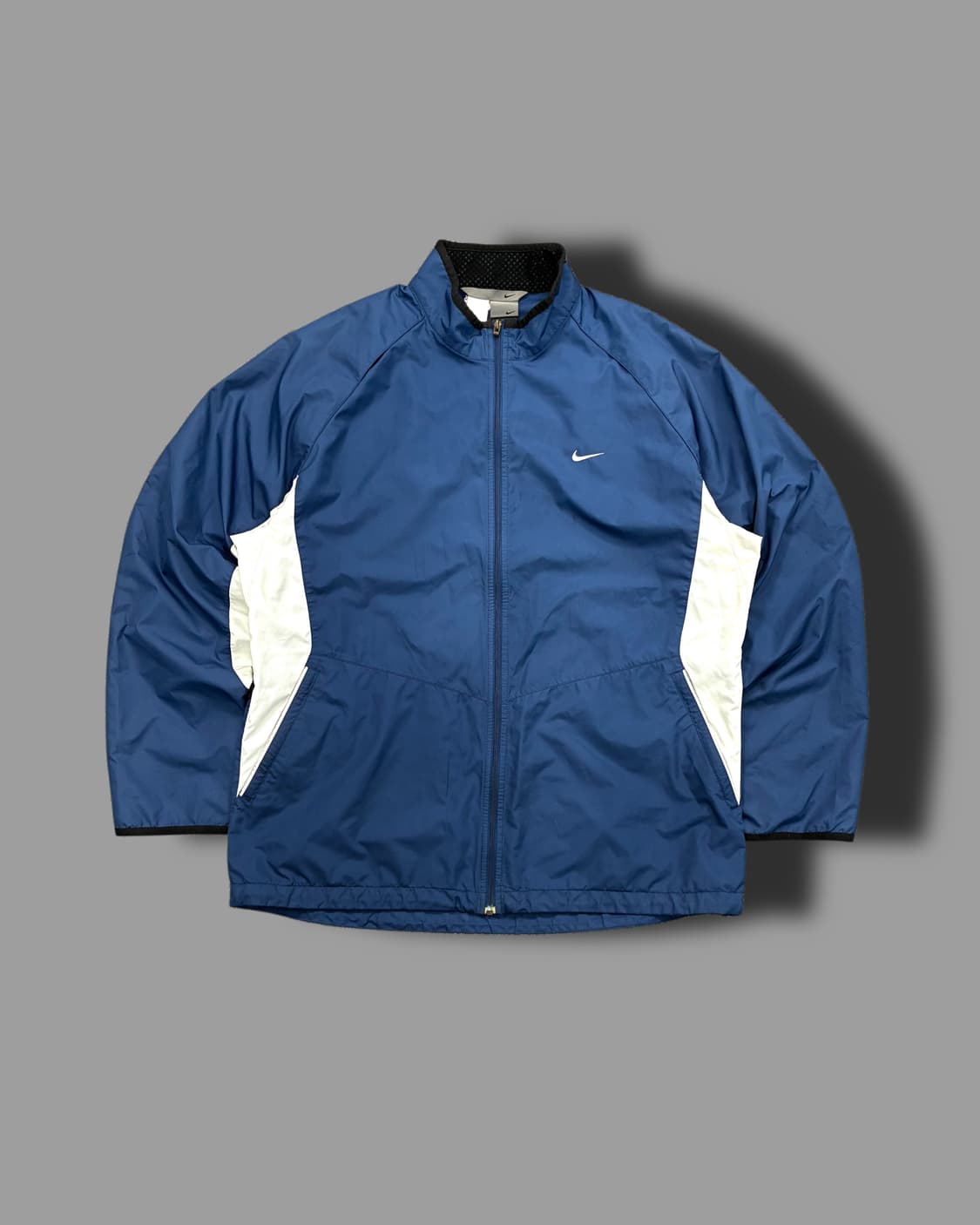 나이키 00s 블루 화이트 바람막이 XL 상품이미지4