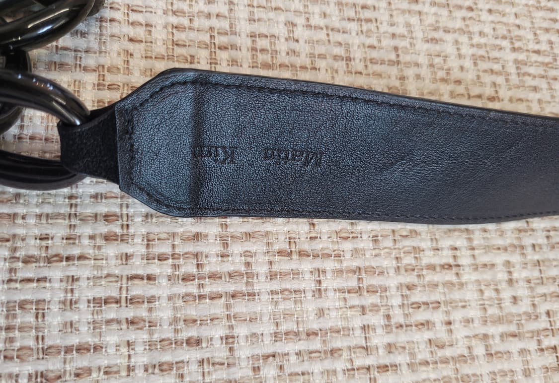 마뗑킴 블랙 스웨이드 숄더백 상품이미지6