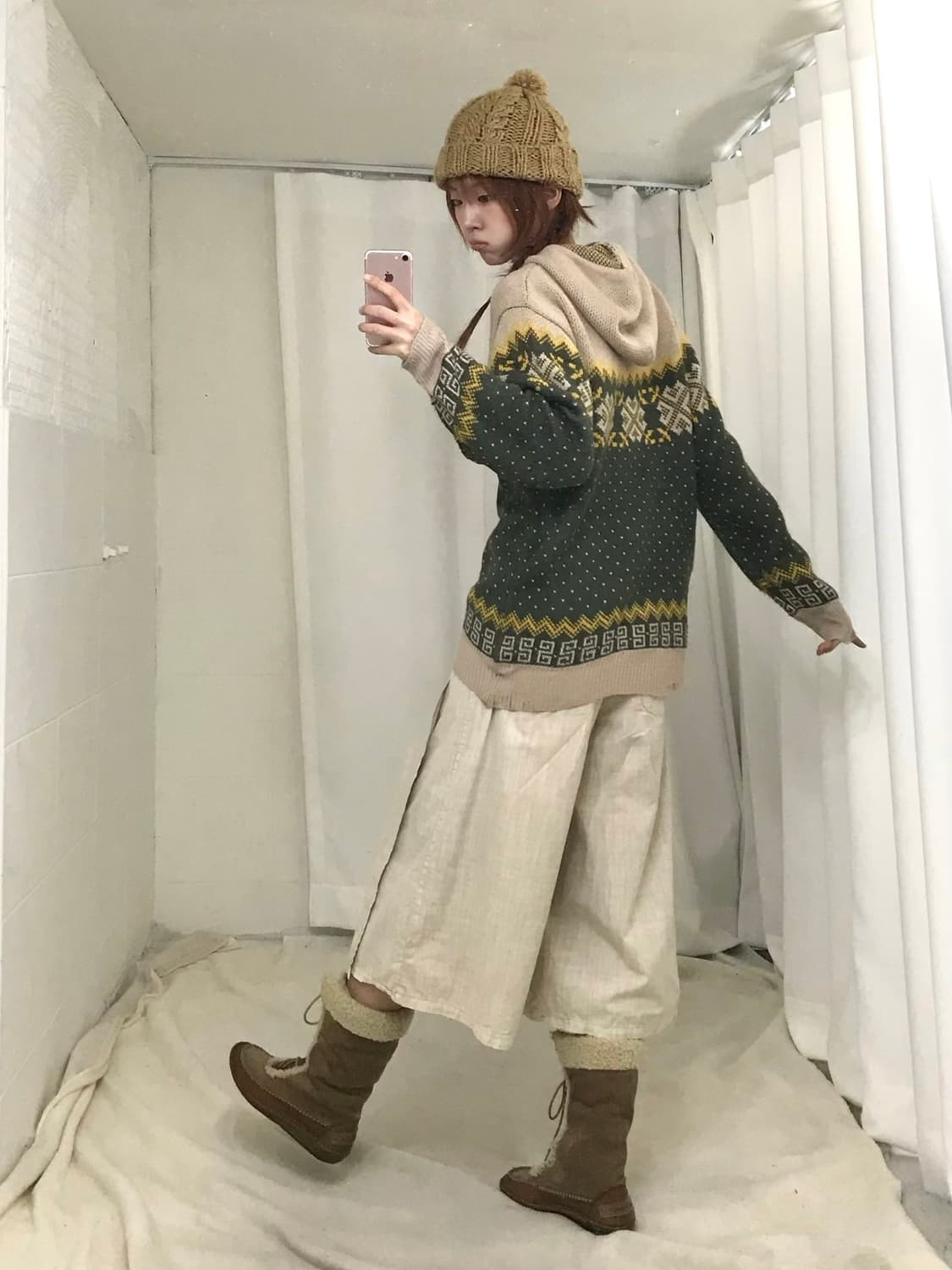 드럭스토어 러블리 그런지 히피 노르딕 코디 세트 상품이미지3