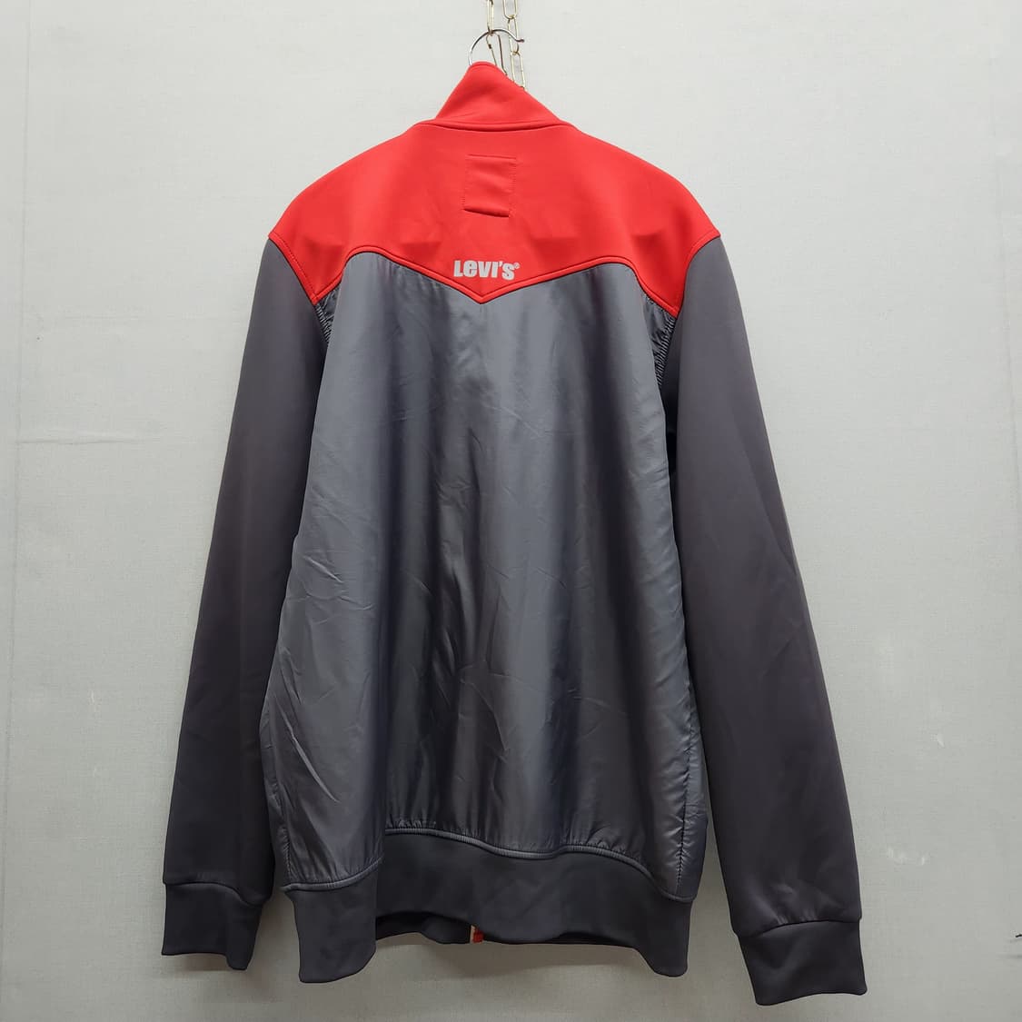 리바이스 로고 투톤 트랙 집업 자켓 M 상품이미지4