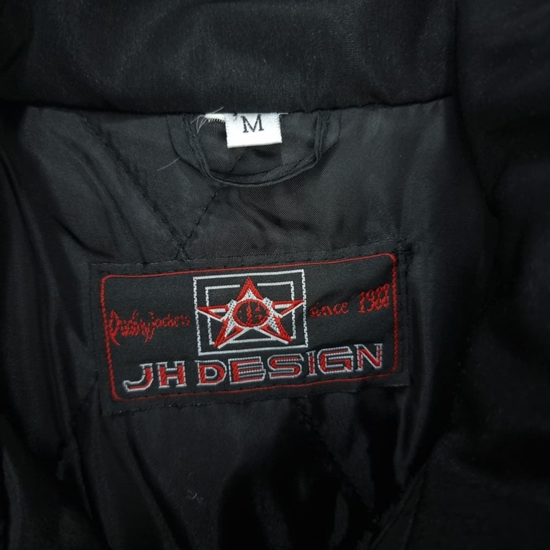 [제프해밀턴] 잭다니엘 빈티지 레이싱 자켓 블랙 M18704 상품이미지8