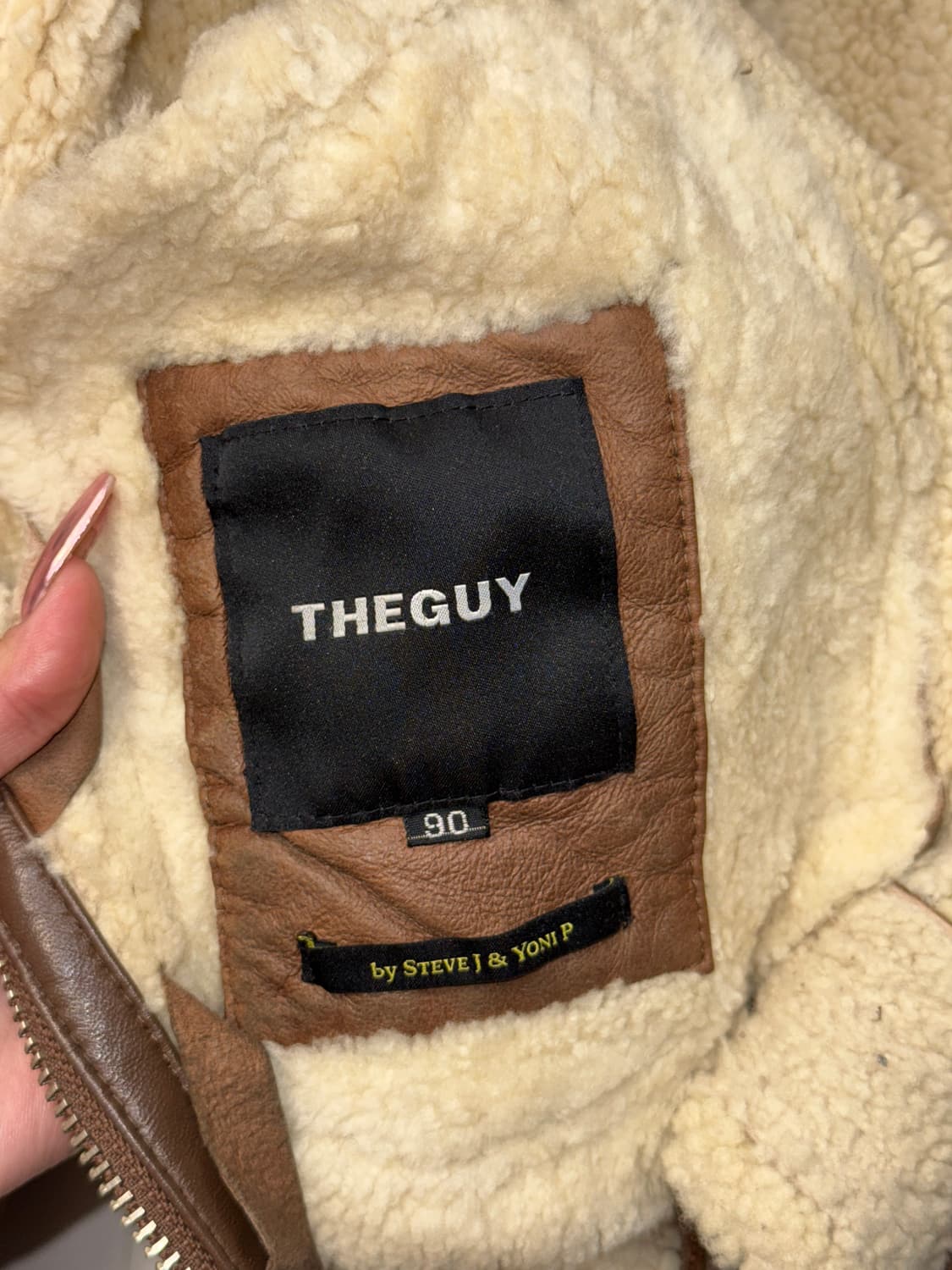 Theguy chestnut lamb skin fur mustang 상품이미지8