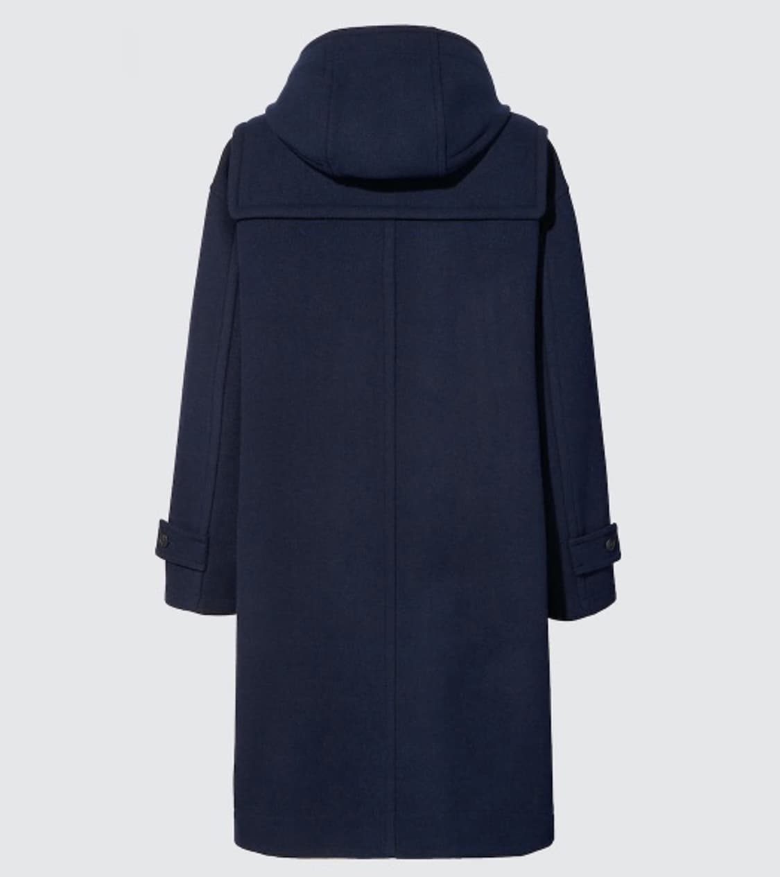 [유니클로 +J 질샌더] 울 오버사이즈 더플 코트 네이비 - XL 상품이미지2