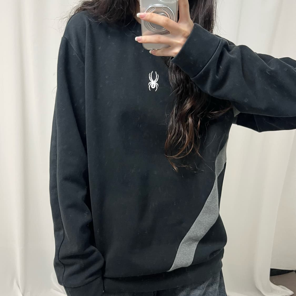 Spyder black sweatshirt  상품이미지3