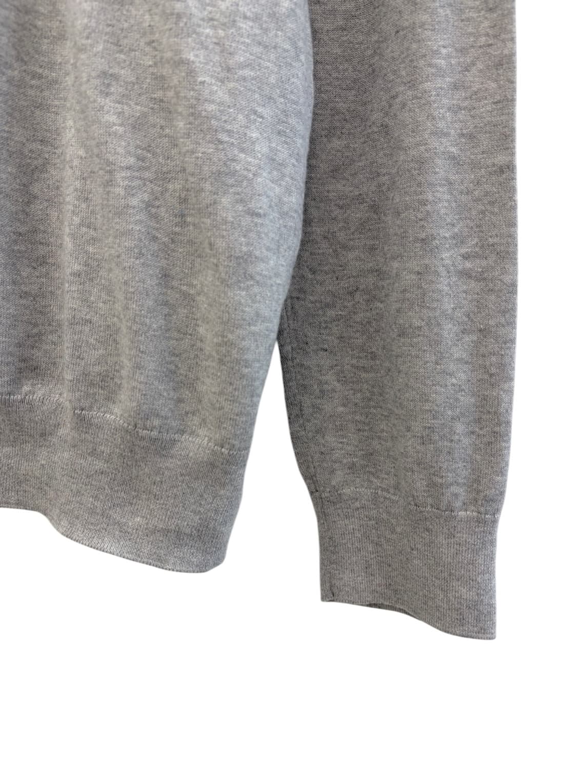 폴로 피마코튼 니트 그레이 (XL) 상품이미지4