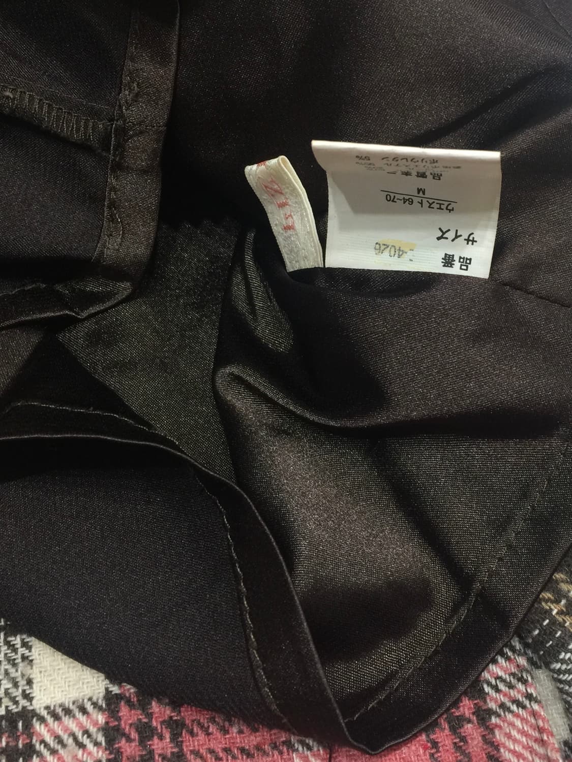 리즈리사 라떼갸루 체크 미니 스커트 상품이미지4