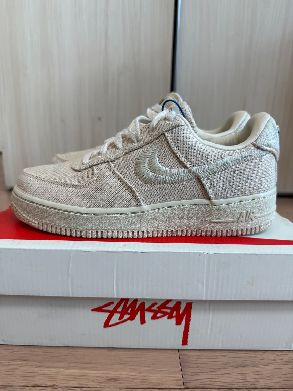 [230] 나이키 x 스투시 나투시 에어포스1 로우 파슬 상품이미지6