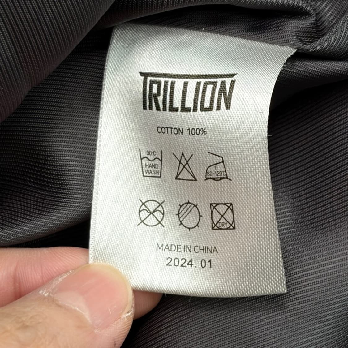 TRILLION 스톤워싱 버클 코튼 워크자켓 XL 상품이미지6