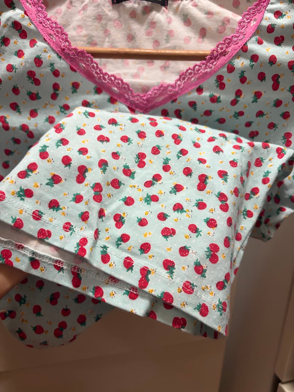 샵 페어리 레이스 탑 스트로베리 상품이미지4