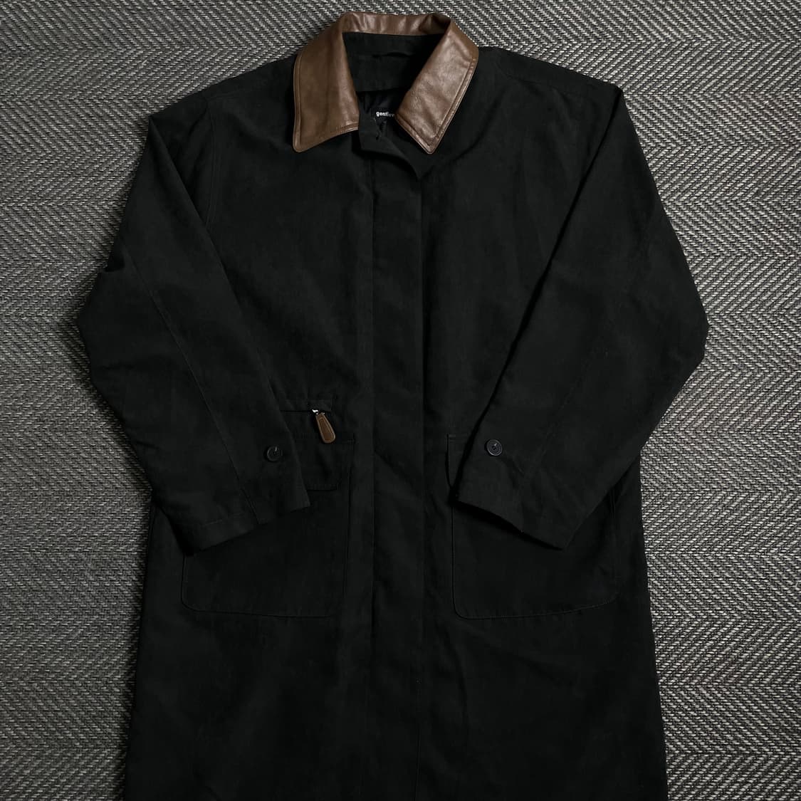 gentlewoman 덕 혼방 야상 라이트 미니멀 롱 자켓 y 4318 상품이미지2