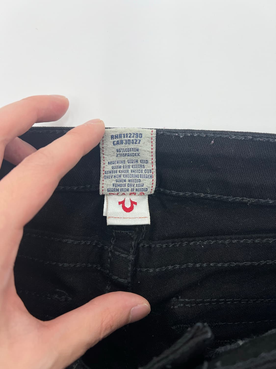 트루릴리젼 블랙 진 상품이미지5