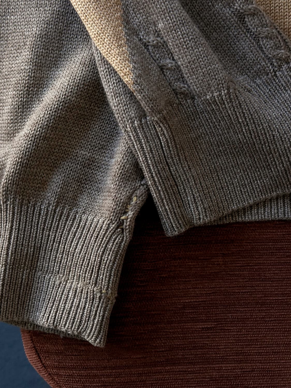 High count wool design knit top 상품이미지7