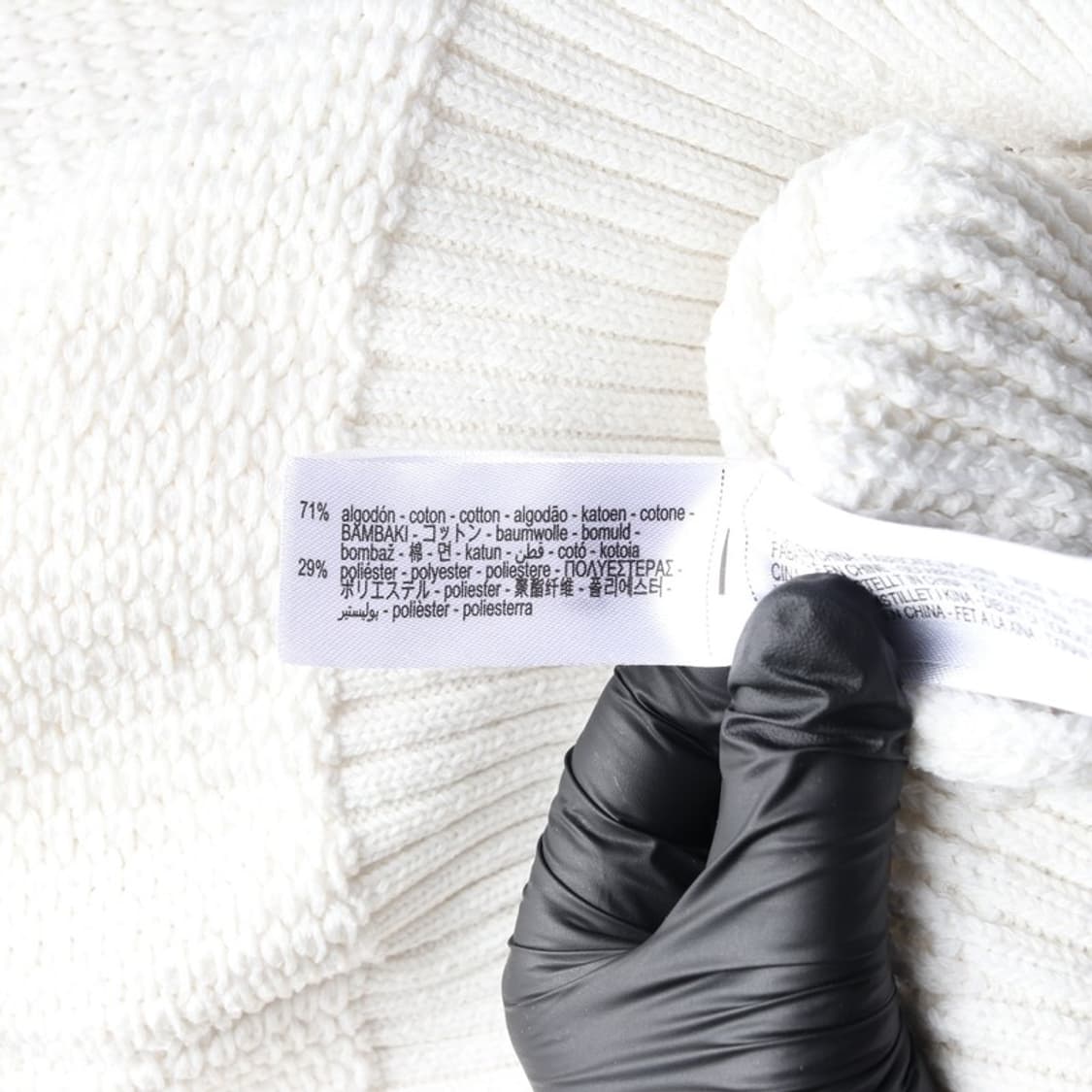 ZARA 텍스처드 크롭 숏슬리브 니트 L 상품이미지6