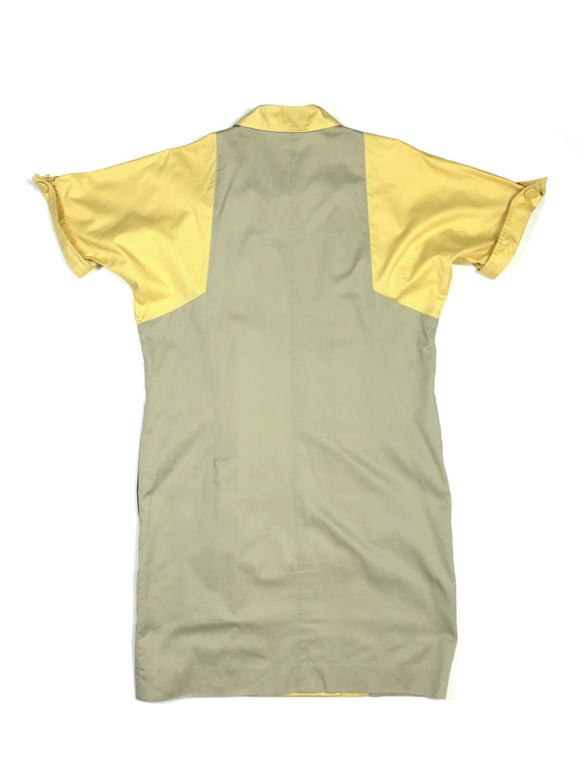 Lancel paris color block shirt dress 상품이미지4