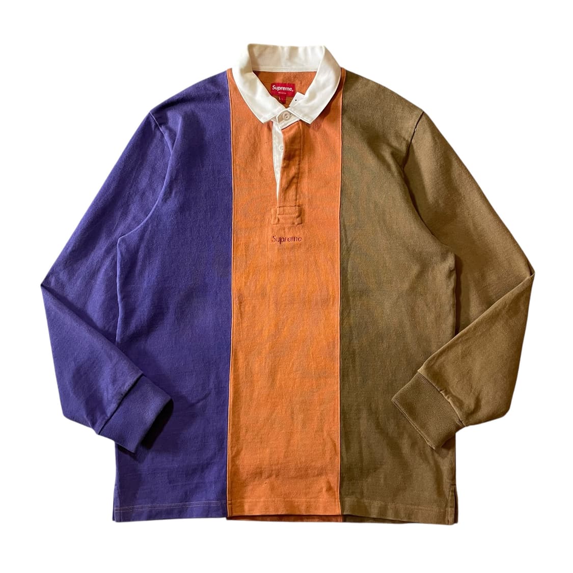 슈프림 빅로고 배색 럭비 상품이미지2