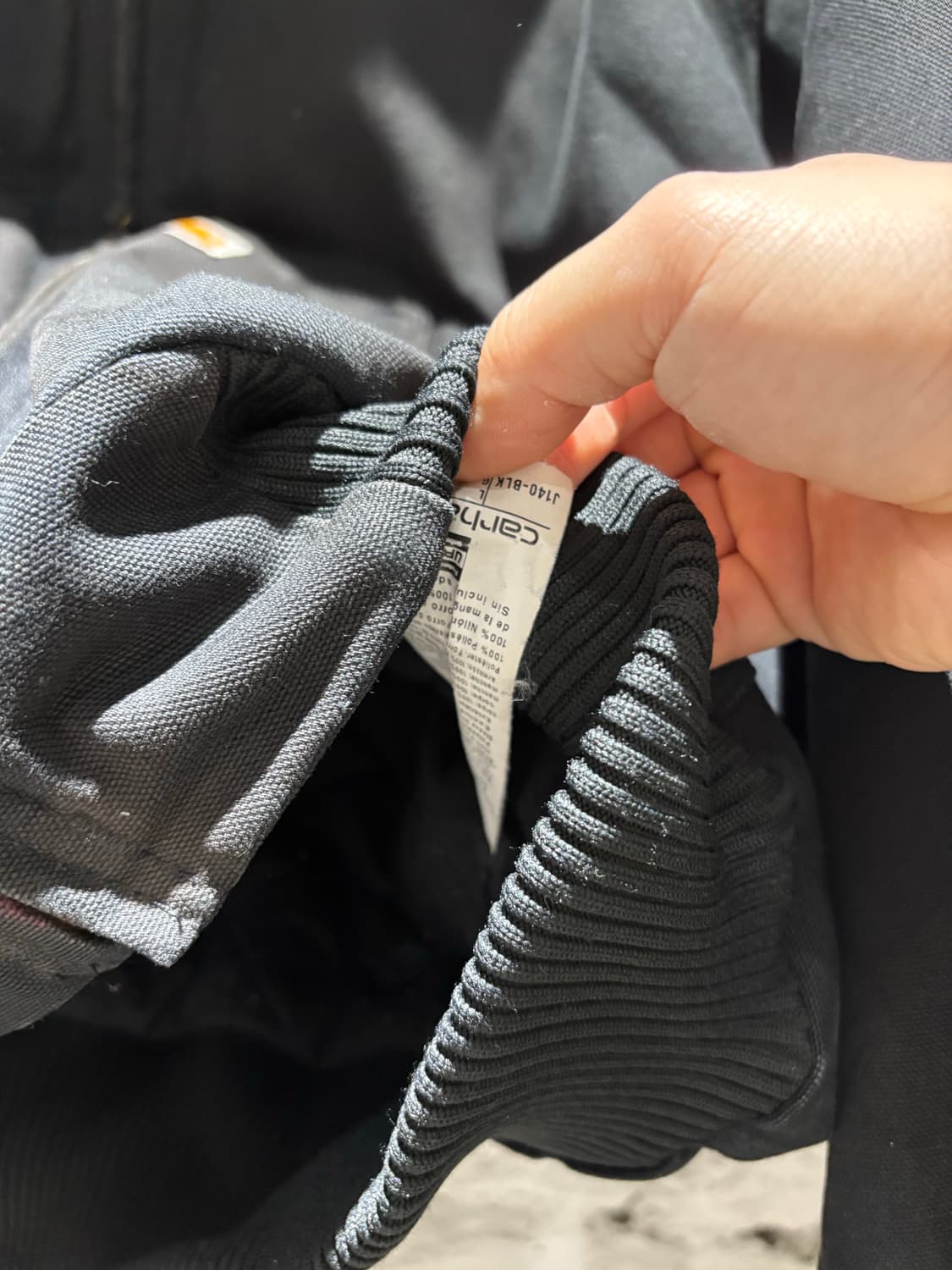 칼하트 J140 덕 엑티브 후드 워크자켓 상품이미지6