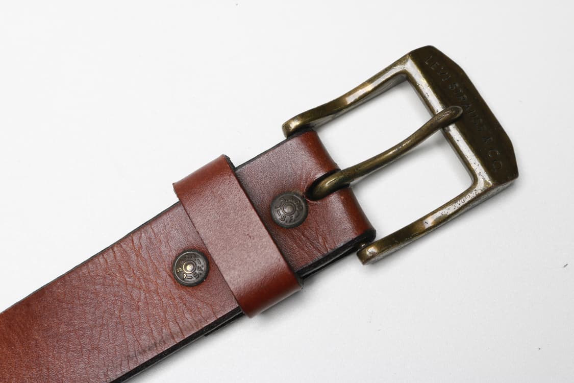 [28~30인치] 리바이스 소가죽 벨트 상품이미지5