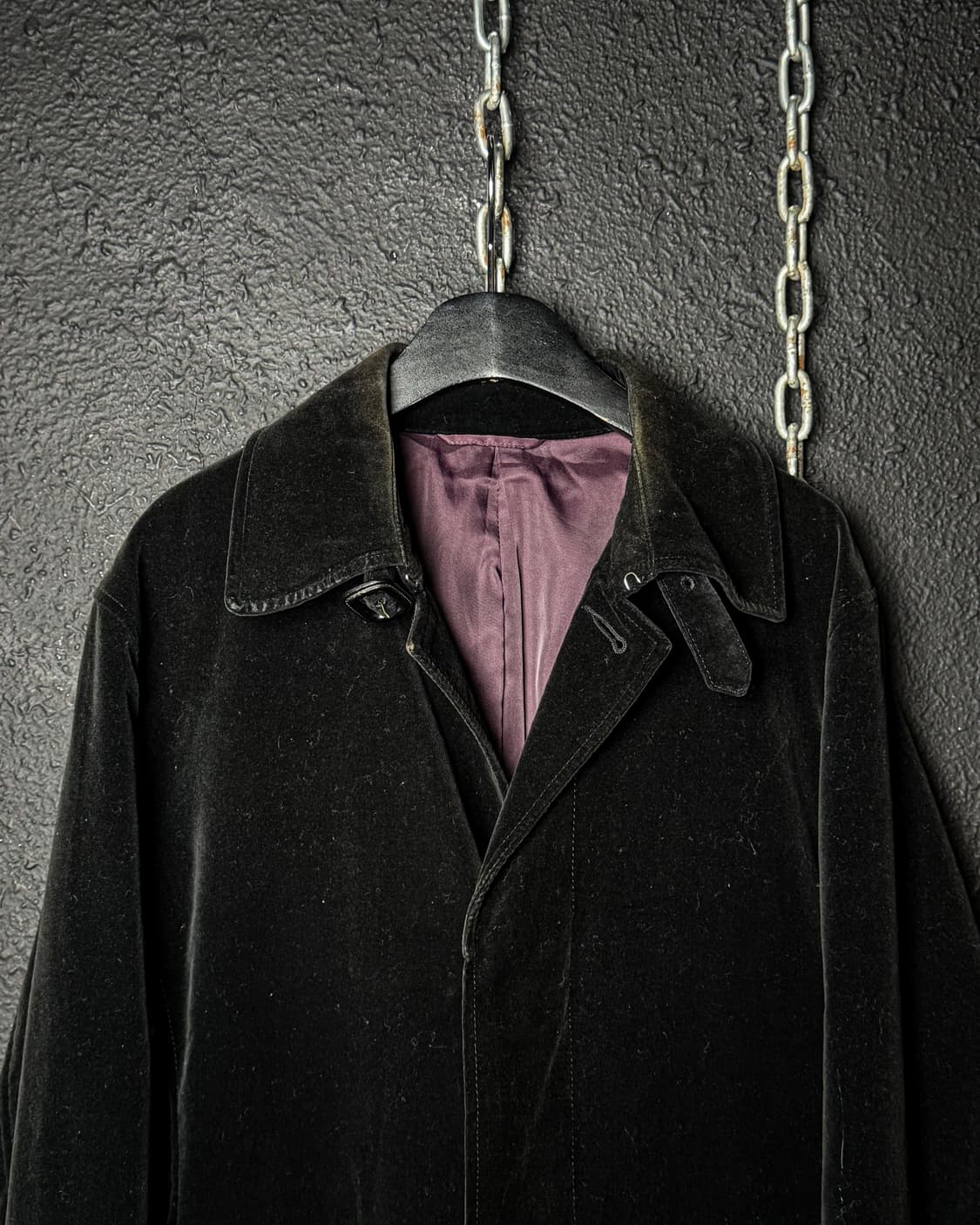 Velvet Buckle Half Coat 상품이미지8