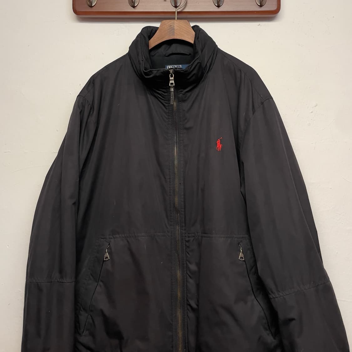 폴로 랄프로렌 블랙 봄버 자켓   상품이미지3