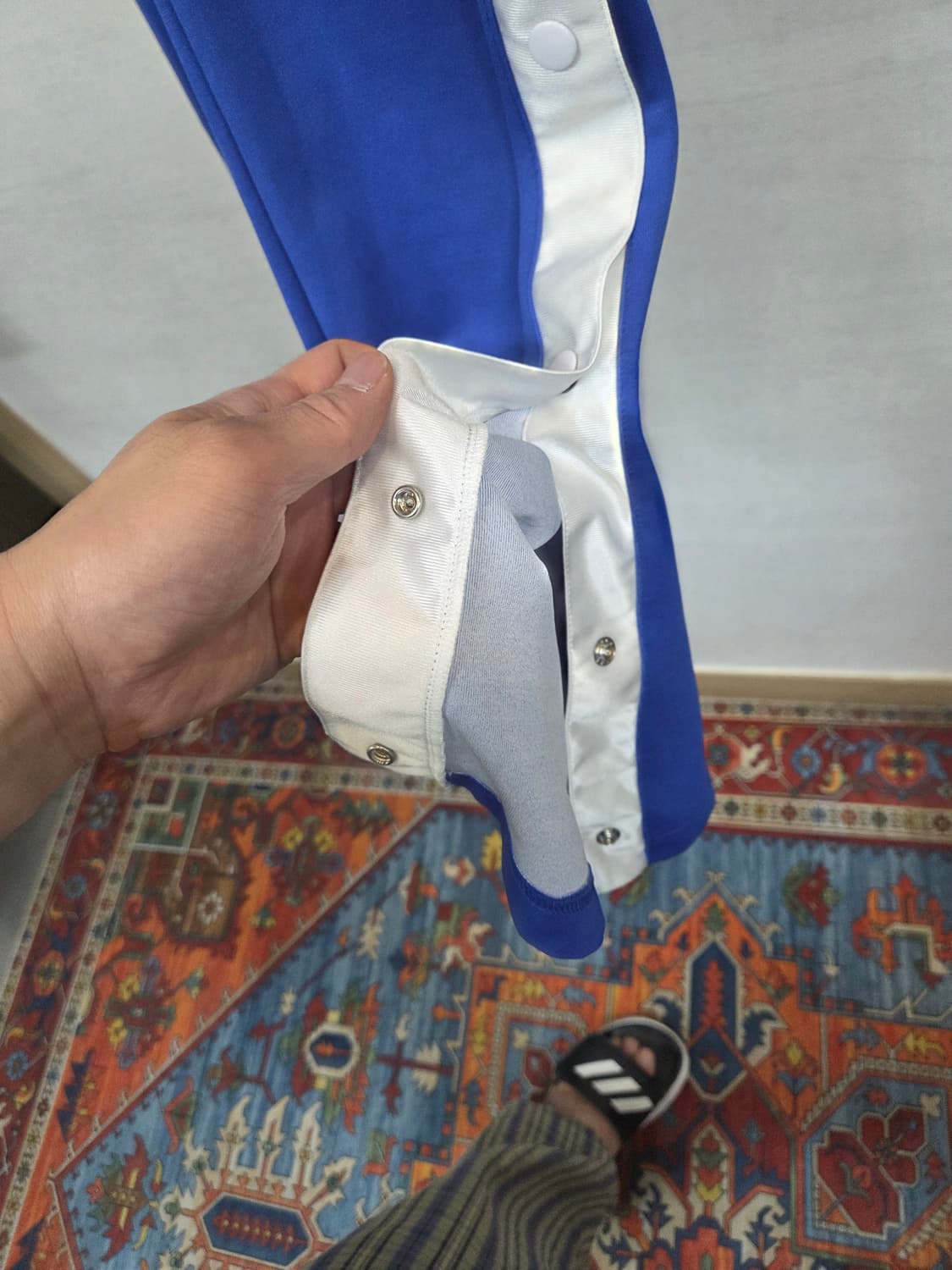 나이키 여성 올드스쿨 바스켓볼 사이드버튼 부츠컷 트랙팬츠 m 상품이미지6