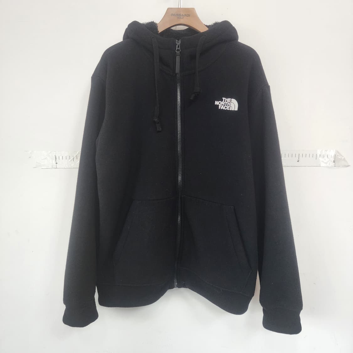노스페이스 블랙 후드집업 상품이미지1