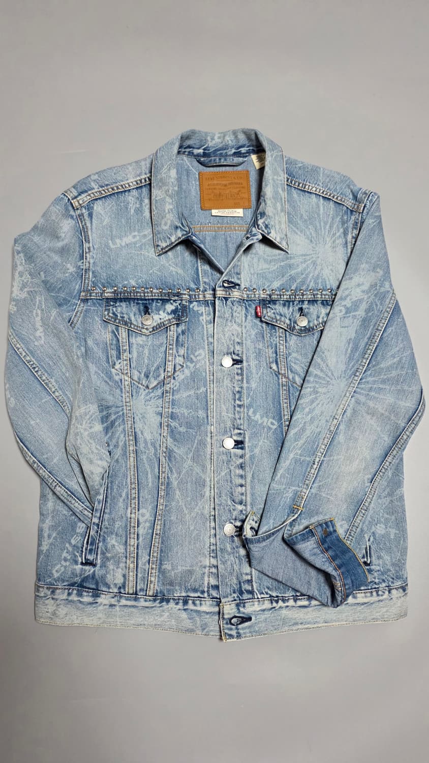 리바이스 X 엘엠씨 트러커자켓 (L) LEVIS 데님자켓 상품이미지1